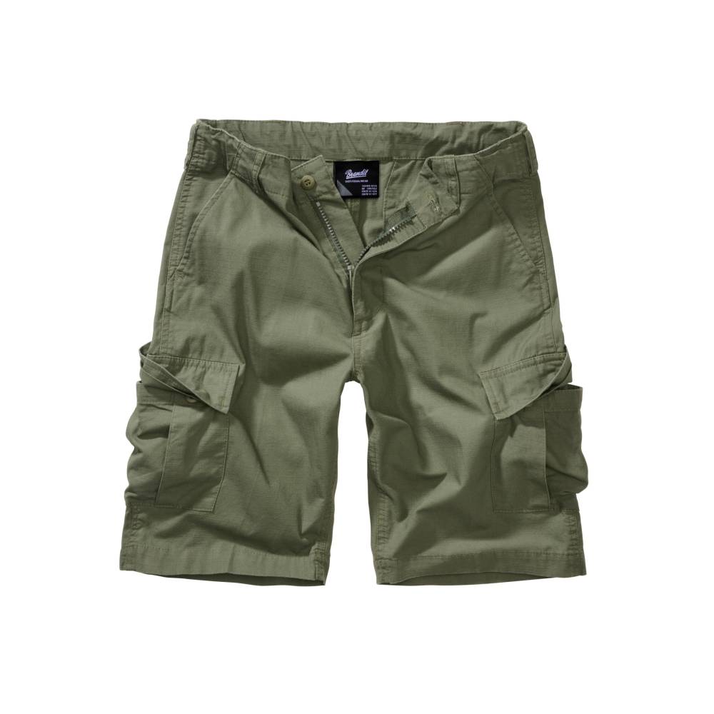 Brandit - BDU Ripstop Short cargo pour enfants - Vert